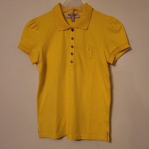 Nwot Juicy Couture puff sleeve polo